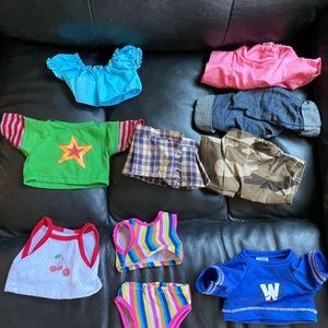 Webkinz Clothing Lot